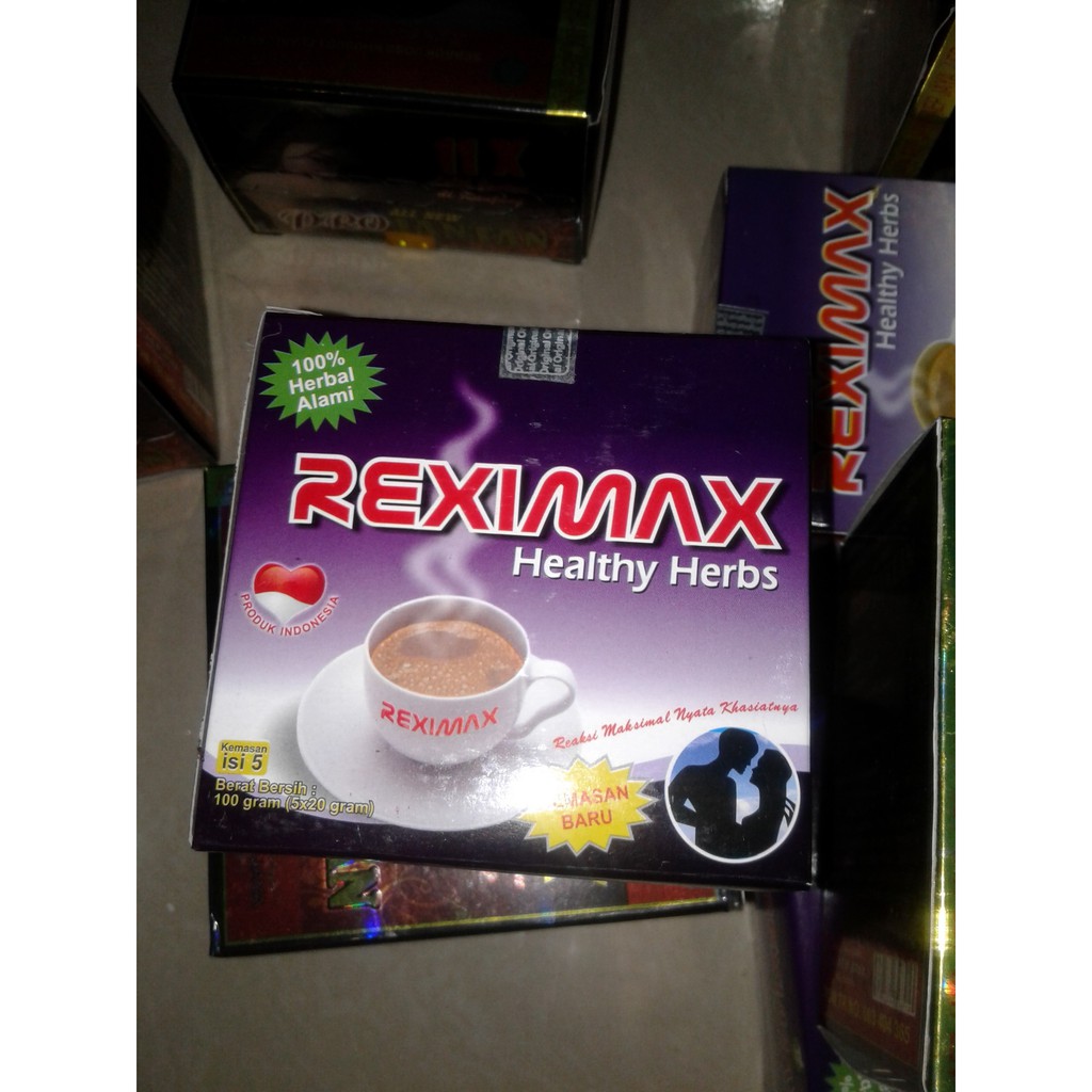 paket 20 Box serbuk kopi reximax silver serbuk jamu kuat