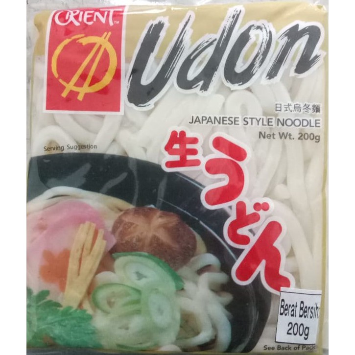 

Orient Fresh Udon Noodle / Mie Tebal / Mie Udon Segar Instant 200 GR Japanese