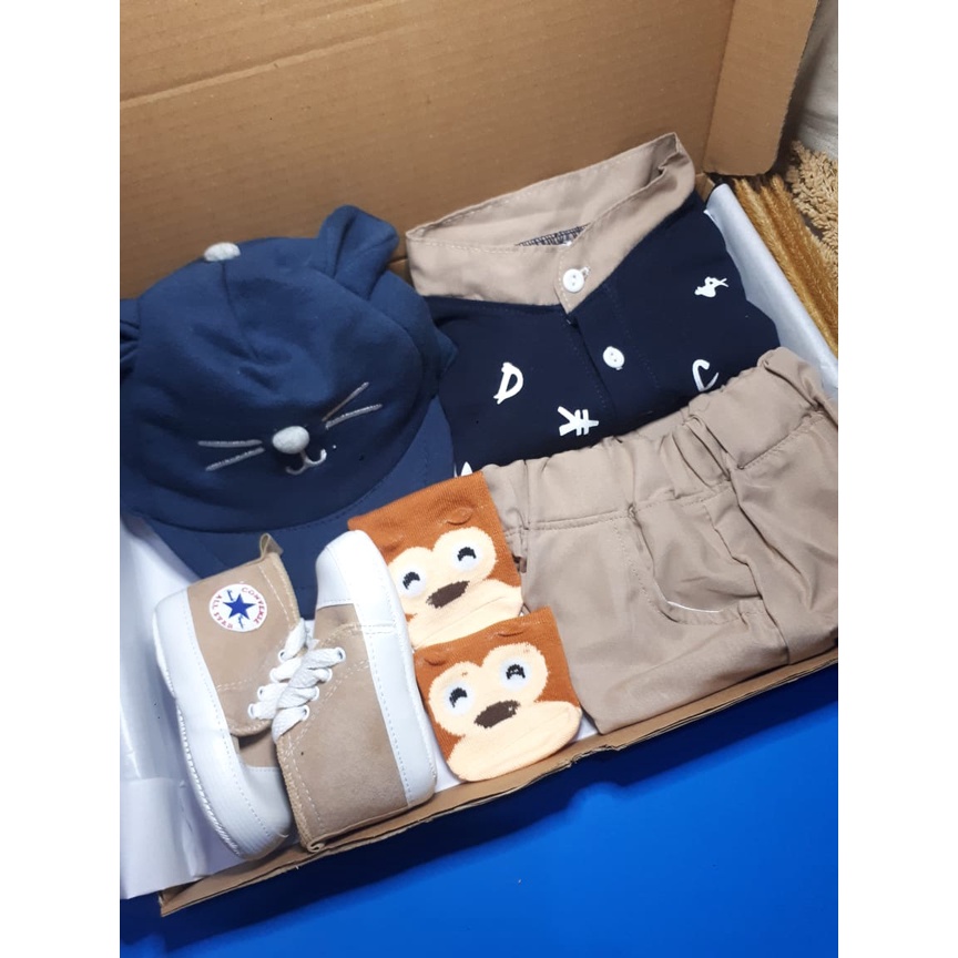 HAMPERS BAYI | NEWBORN | KADO LAHIRAN BAYI |-Outfit boys