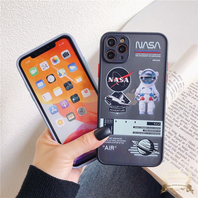 Xiaomi POCO M3 Case Redmi 9 Casing Xiaomi Redmi Note 9 9s Redmi 9C NFC 8 9pro Note8 7 Redmi 9A POCO X3 NFC POCO X3 Pro Redmi Note10 Note10pro Note10s Note 10 10s 10pro Max 10pro Plus Trand Brand NASA Camera Protector Phone Case-6