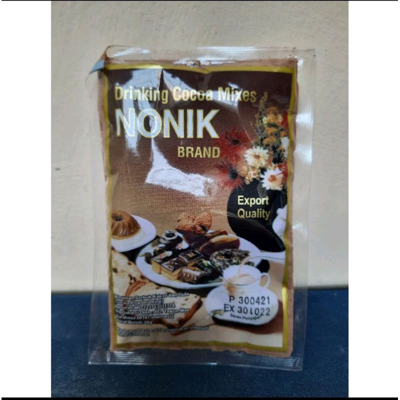 Coklat Bubuk Nonik 20 gr / Kakao Bubuk Nonik 20gr / Cocoa Powder