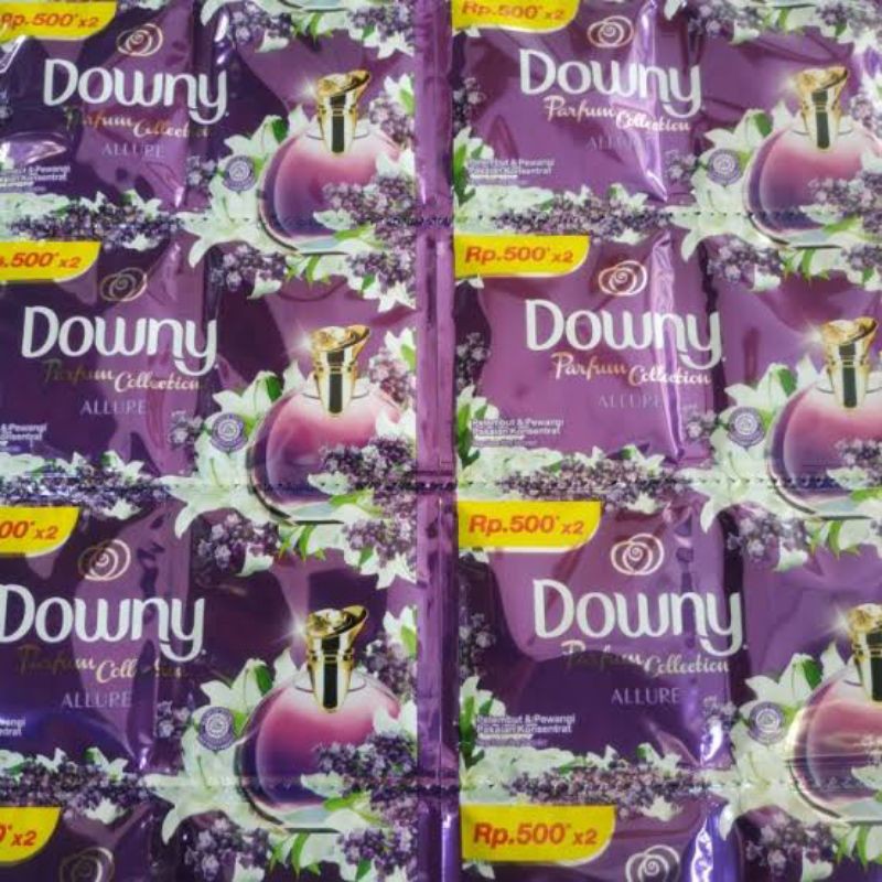 Downy Allure Renceng @500 Sachet (1 renceng isi 24 sachet)