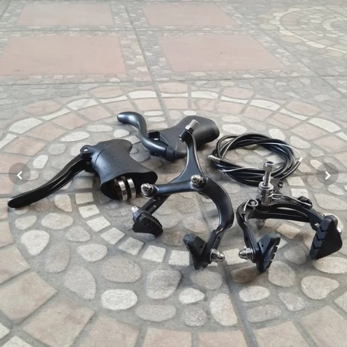 REM - BRAKE SET SEPEDA UBRAKE BALAP-FIXIE HITAM