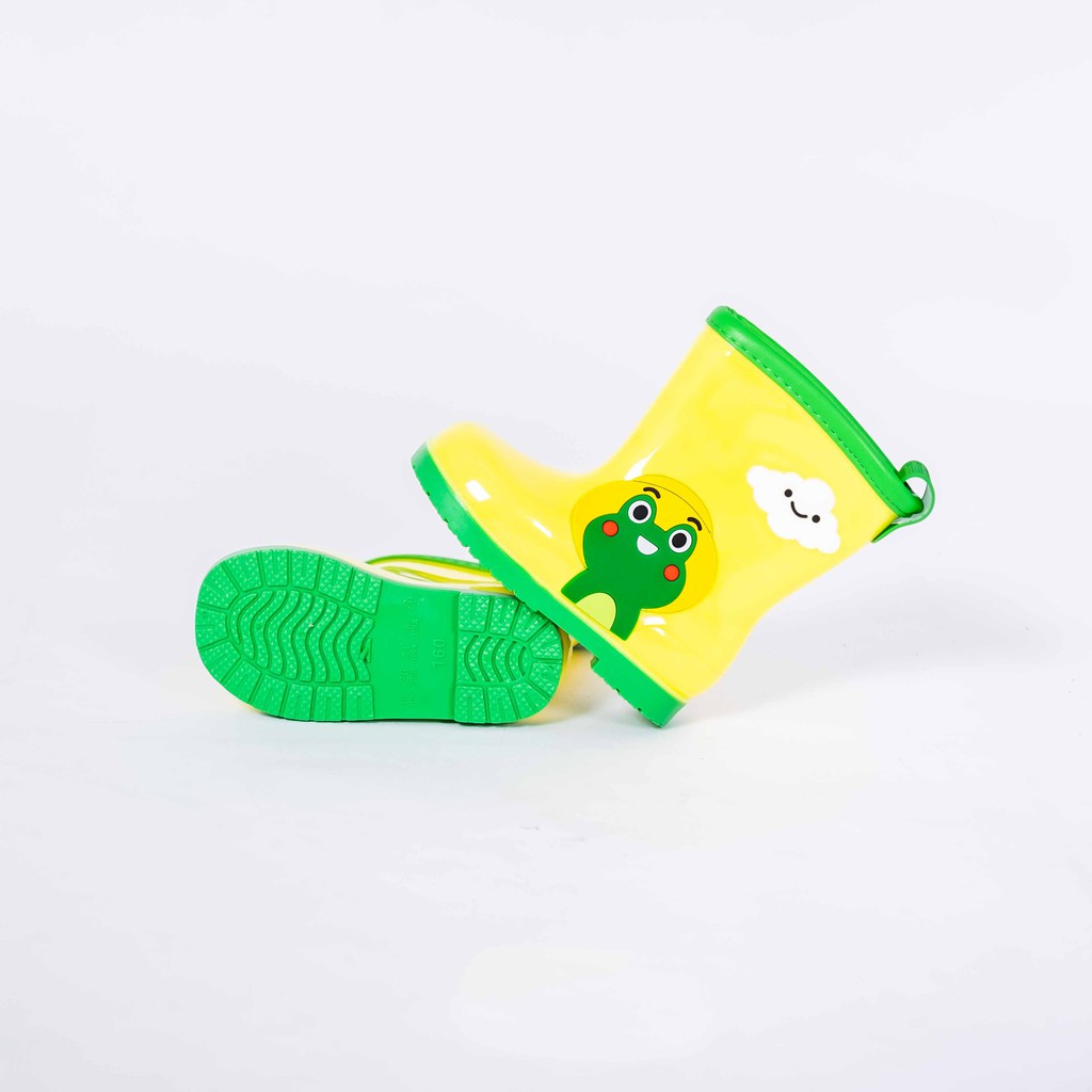 Sepatu boots anak PAUD TK sepatu hujan animal lis / karet  / sepatu anak SD / sepatu karet / sepatu AP / sepatu gardening anak- 1903A COD 4U CLOTHING