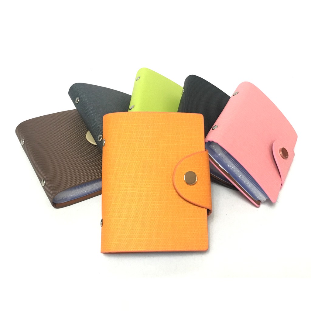 

Heeton Name Card Holder PU Leather 24 Sheet KT2416