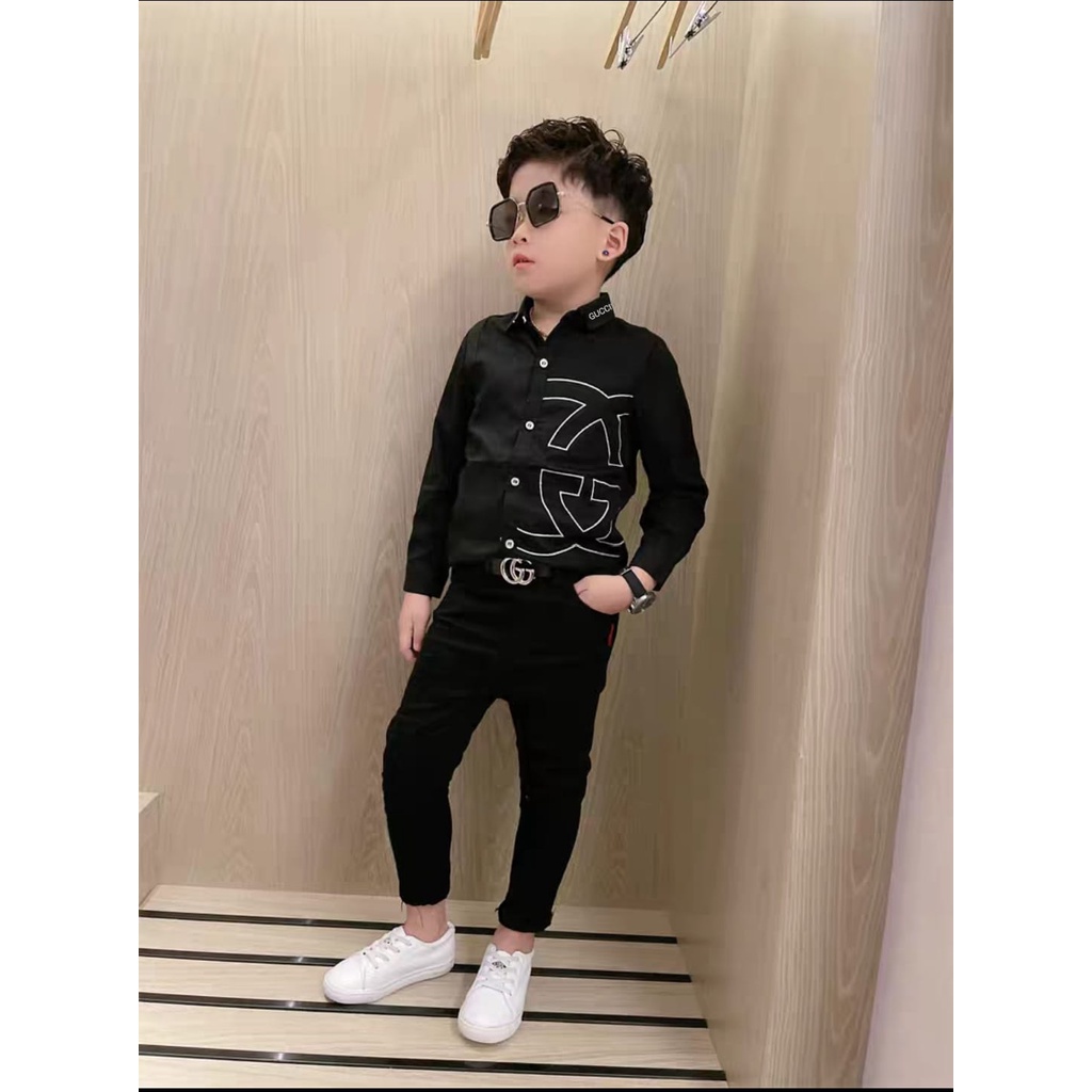 Kemeja anak laki laki DEDY  6-12tahun / baju kemeja anak laki laki / kemeja anak laki laki 12 tahun 