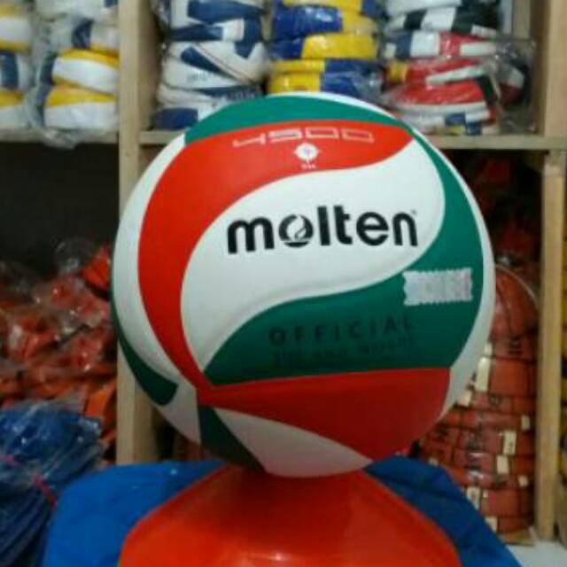 BOLA VOLLY/VOLI/VOLLEY MOLTEN4500/MOLTEN 4500 100% Kwalitas GO import