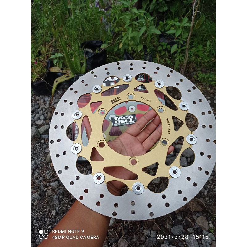 Piringan depan tacobell 320 mm megapro tiger lama