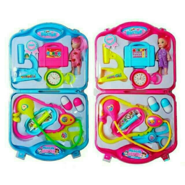 Mainan dokter dokteran 1set koper 218 | Shopee Indonesia