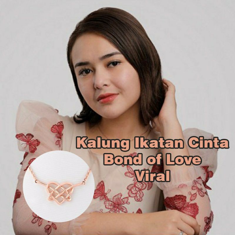 Fourfashion kalung sinetron ikatan cinta the bond of love bahan titanium anti luntur