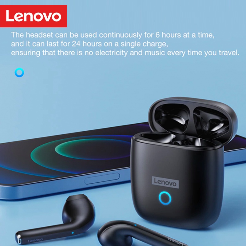 Lenovo LP50 True Wireless Bluetooth Earphone Mini Earbuds TWS