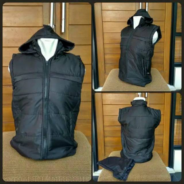 Rompi Parasut Polos Anti air Rompi Bikers Vest Motor Rompi Gojek