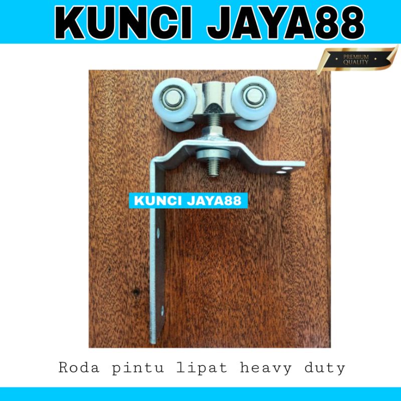 roda atas pintu lipat heavy duty roda gantung lipat folding gate