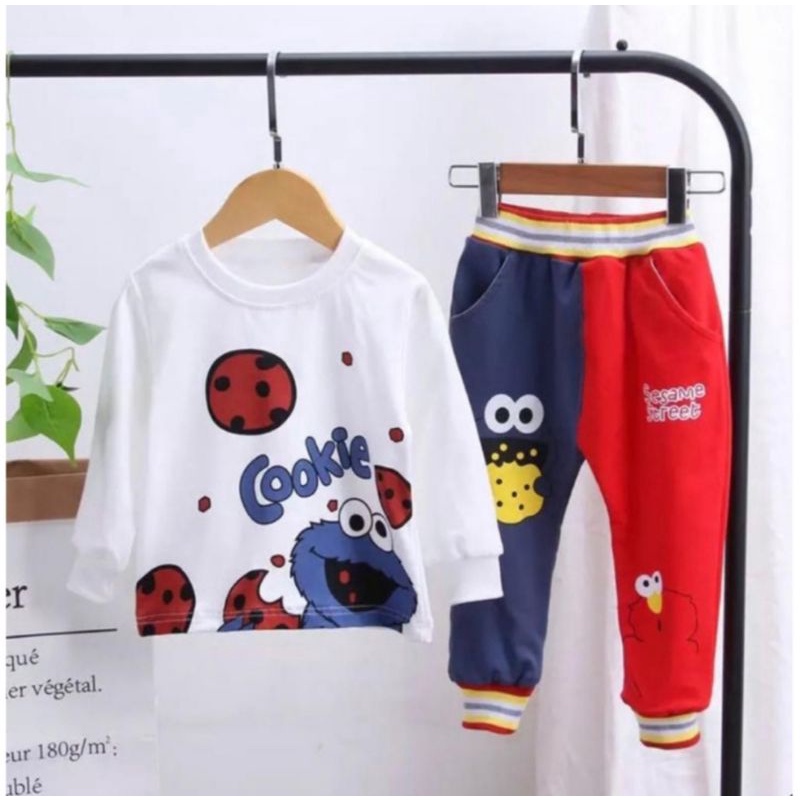 SETELAN SWEATER ANAK BABY TERRY ANAK PEREMPUAN DAN LAKI LAKI 1-5 THN