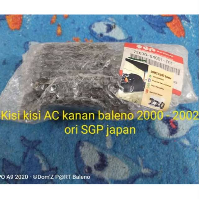 Kisi-Kisi AC Kanan Suzuki Baleno Lama Tahun 2000-2002 Ori SGP
