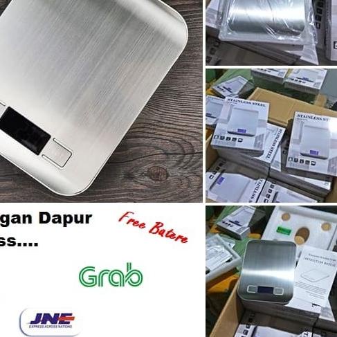 ✫ Timbangan coffee / kopi timbangan dapur - Stainless ♟