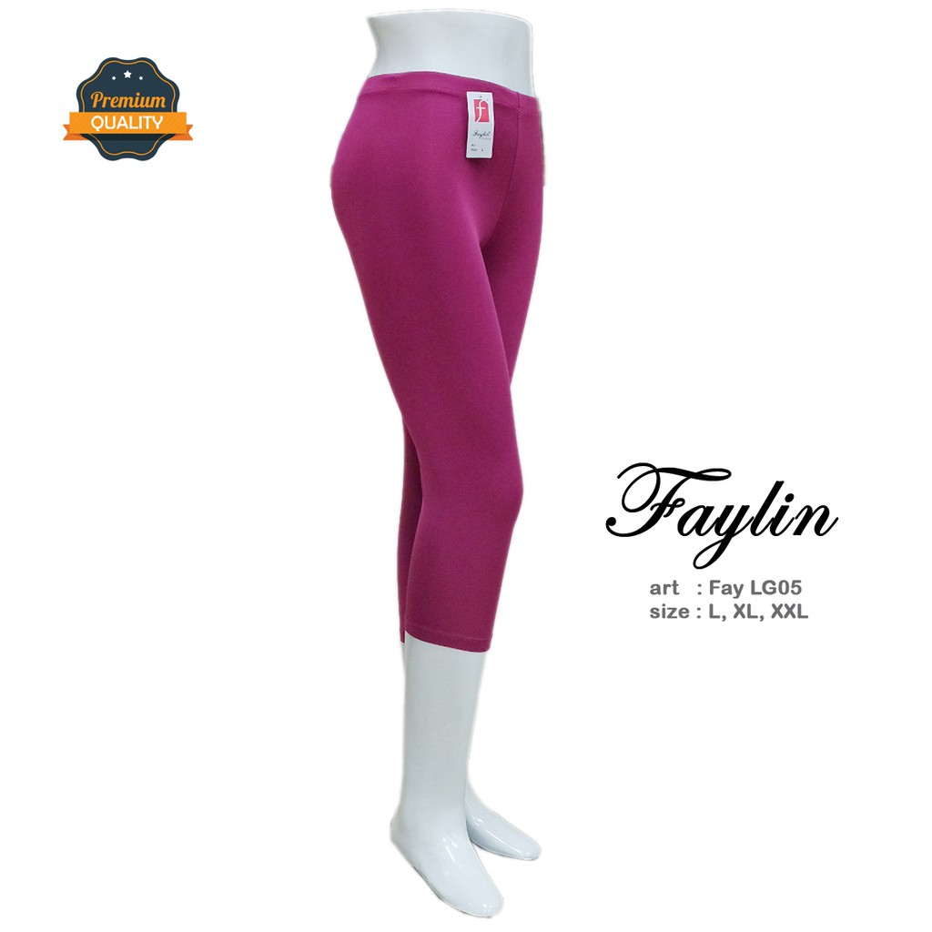 FAYLIN | Leging 7/8 Dewasa Model Celana Ketat art Fay LG05