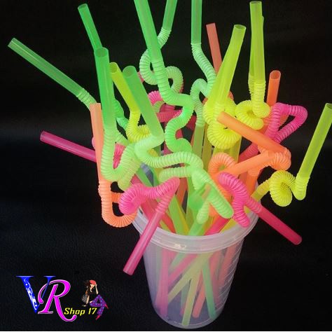 Sedotan Viral Ulir Sedotan Lucu Pudot Sedotan Ulir Spiral Fun Straw Funky Straw Shopee Indonesia