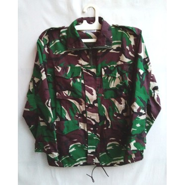 JAKET MILITER JAKET TNI JAKET LORENG JAKET BOLAK-BALIK PARKA ARMY