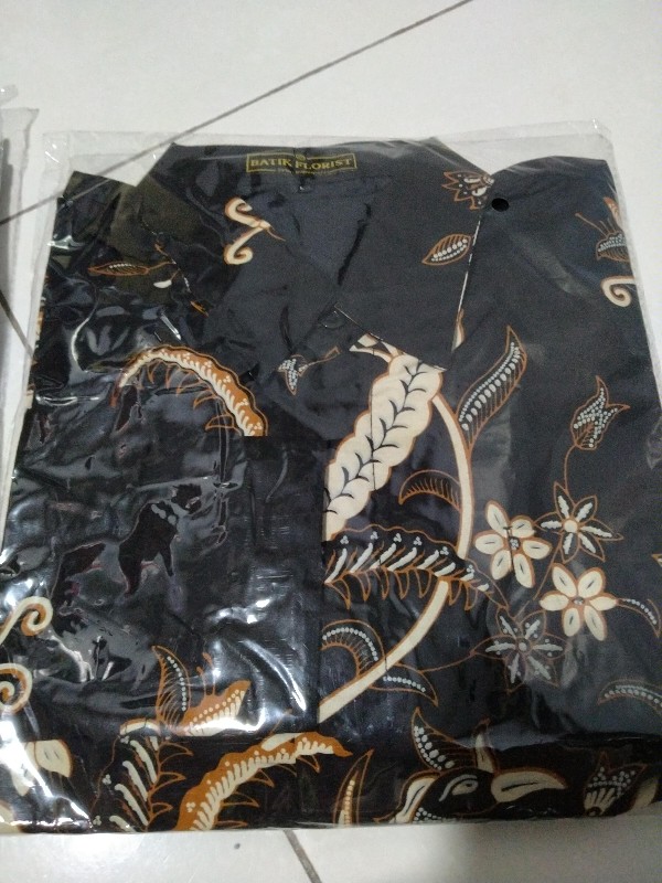 Cendrawasih Sogan Kemeja Batik Pria Slimfit Katun Primisima Full Furing