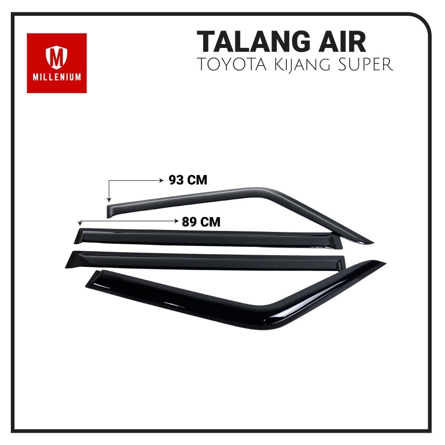 TALANG AIR PINTU MOBIL TOYOTA KIJANG SUPER 1987 - 1996 MODEL SLIM