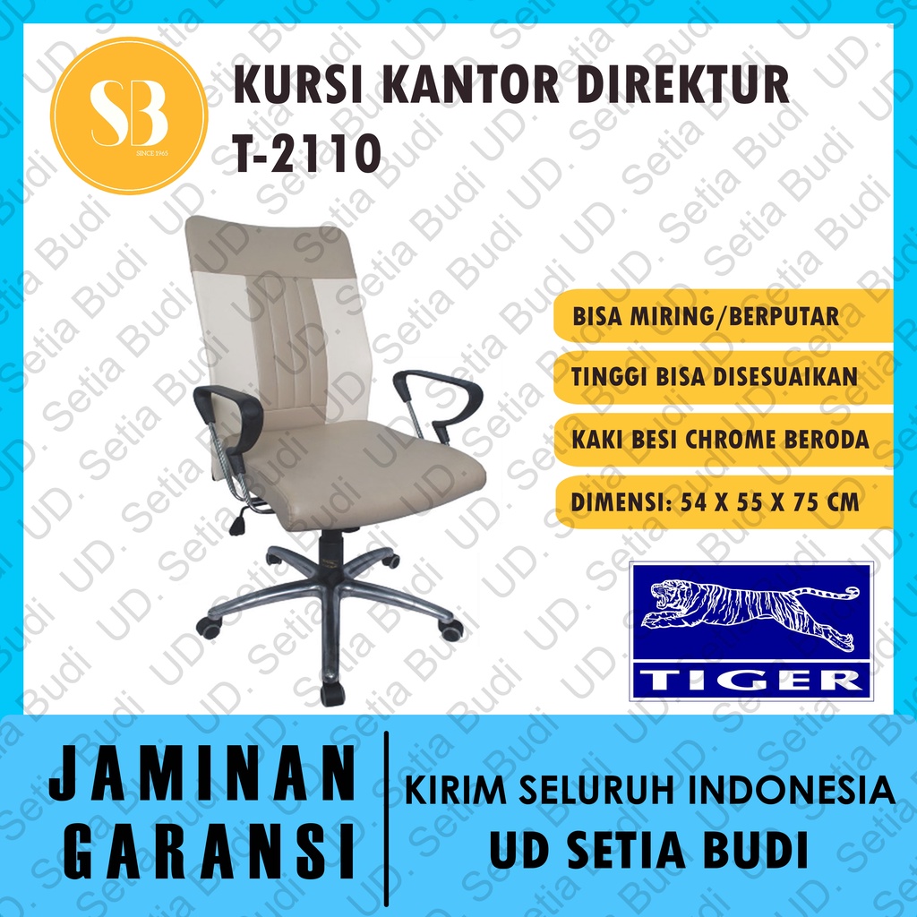 Kursi Kantor Direktur Hidrolis Tiger T-2110