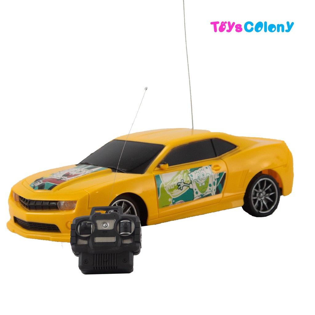 MAINAN REMOTE CONTROL RC CAMAO SPORT CAR SPONGEBOB SERIES SB 1382-1