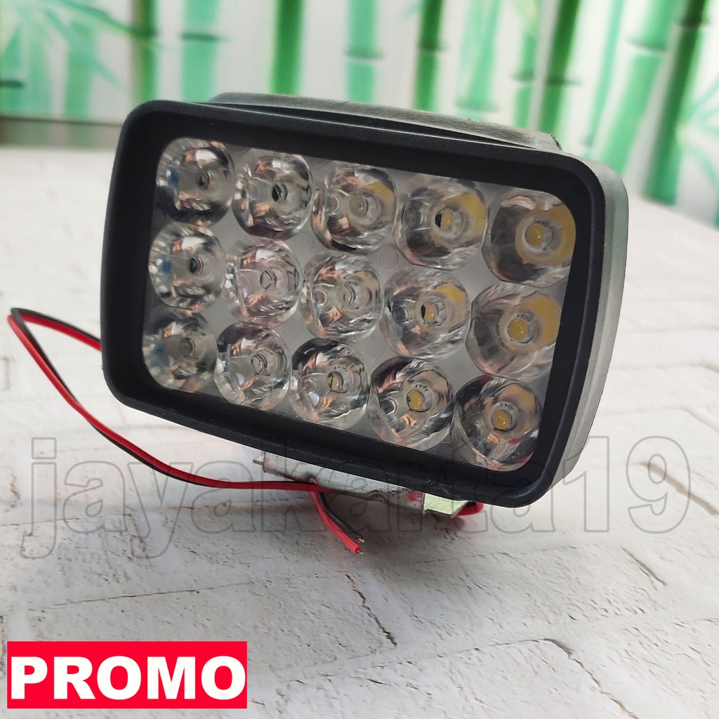 Lampu sorot WORKLIGHT LED Cree 6 mata sisi tembak kabut Mobil mobil