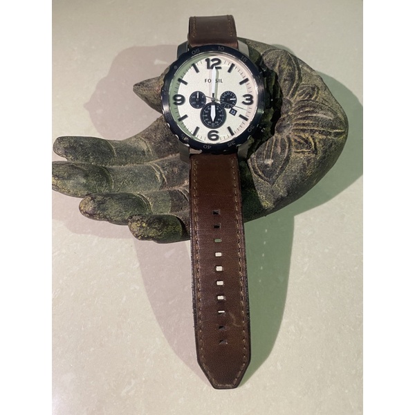 [second] jam tangan pria fossil NATE JR1390 chronograph watch