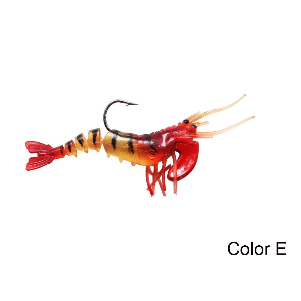 Preva Prawn Lure New Sea Fishing Kreatif Lembut Bagian Patah