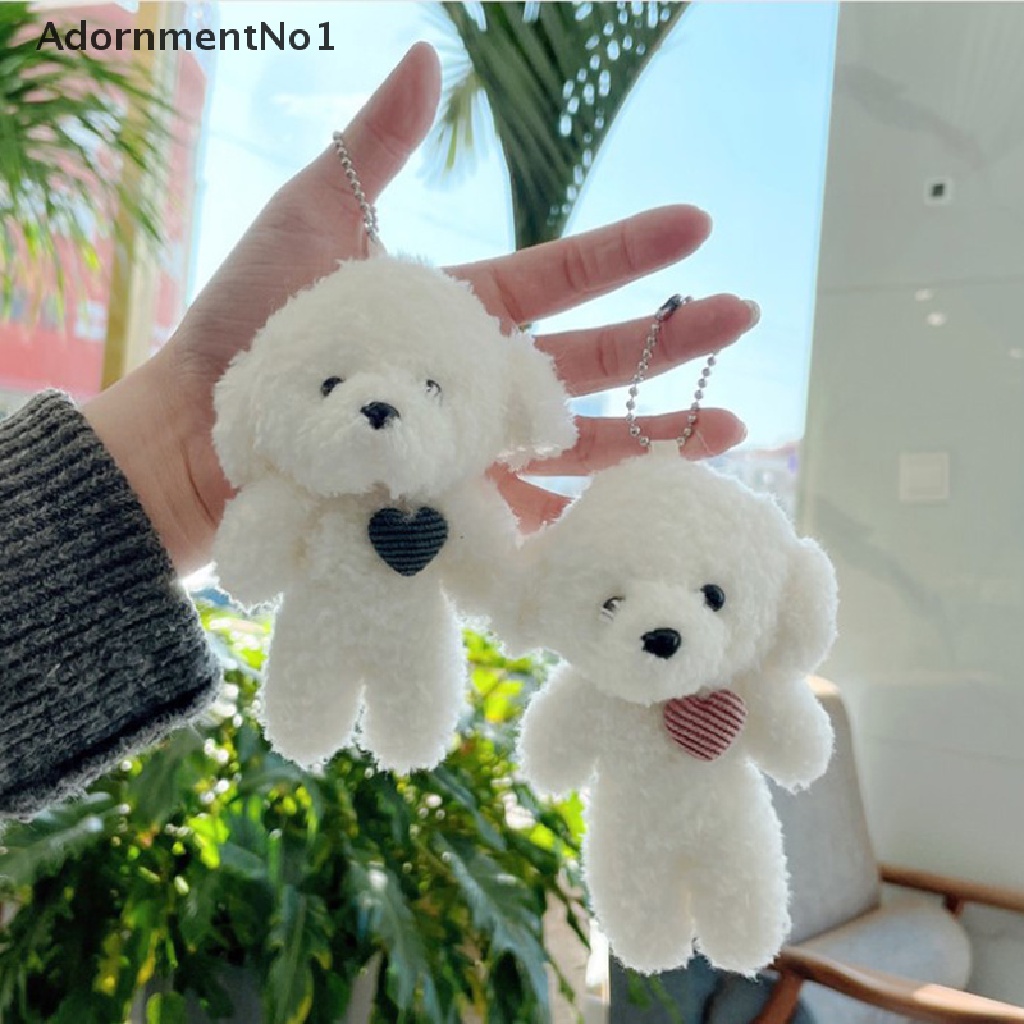 (AdornmentNo1) 1pc Gantungan Kunci Boneka Plush Beruang Kartun Lucu