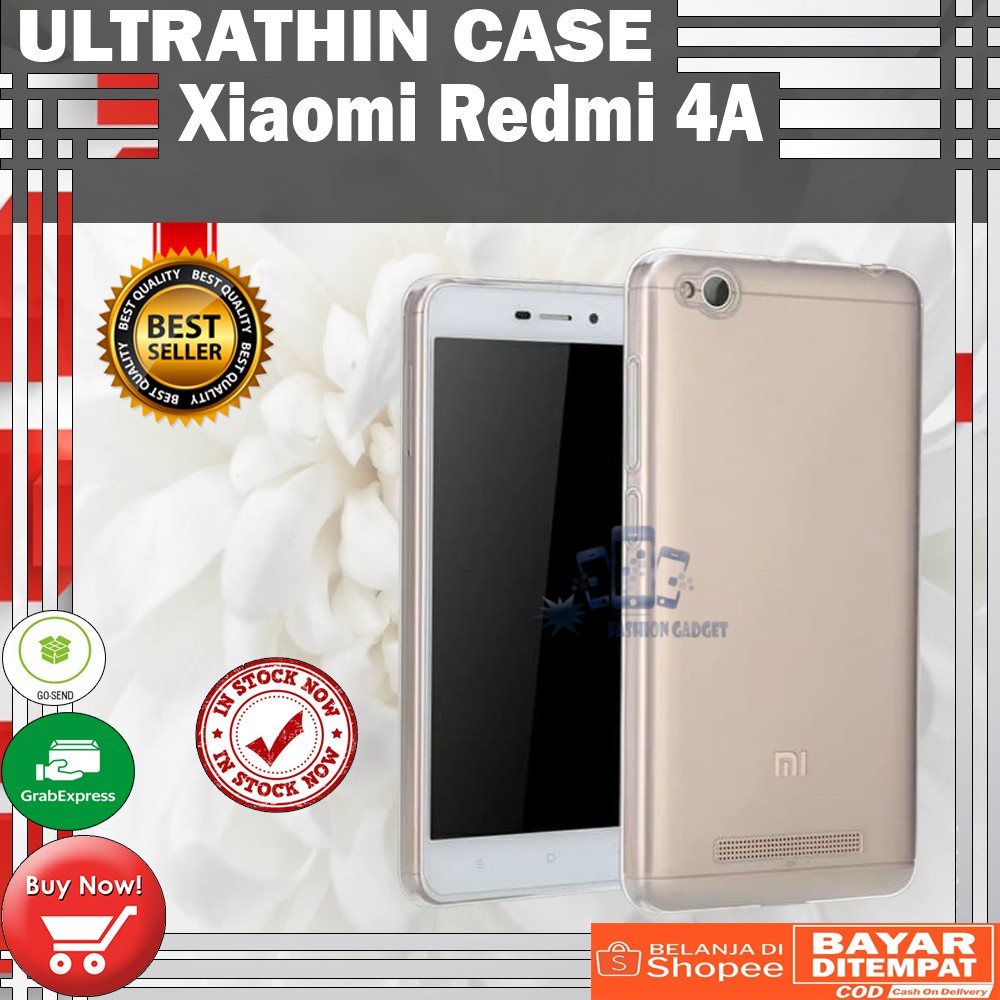 Ultrathin Xiaomi Redmi 4A Ultra Thin / Silikon Xiaomi Redmi 4A / Case Transparant / Casing Redmi 4A