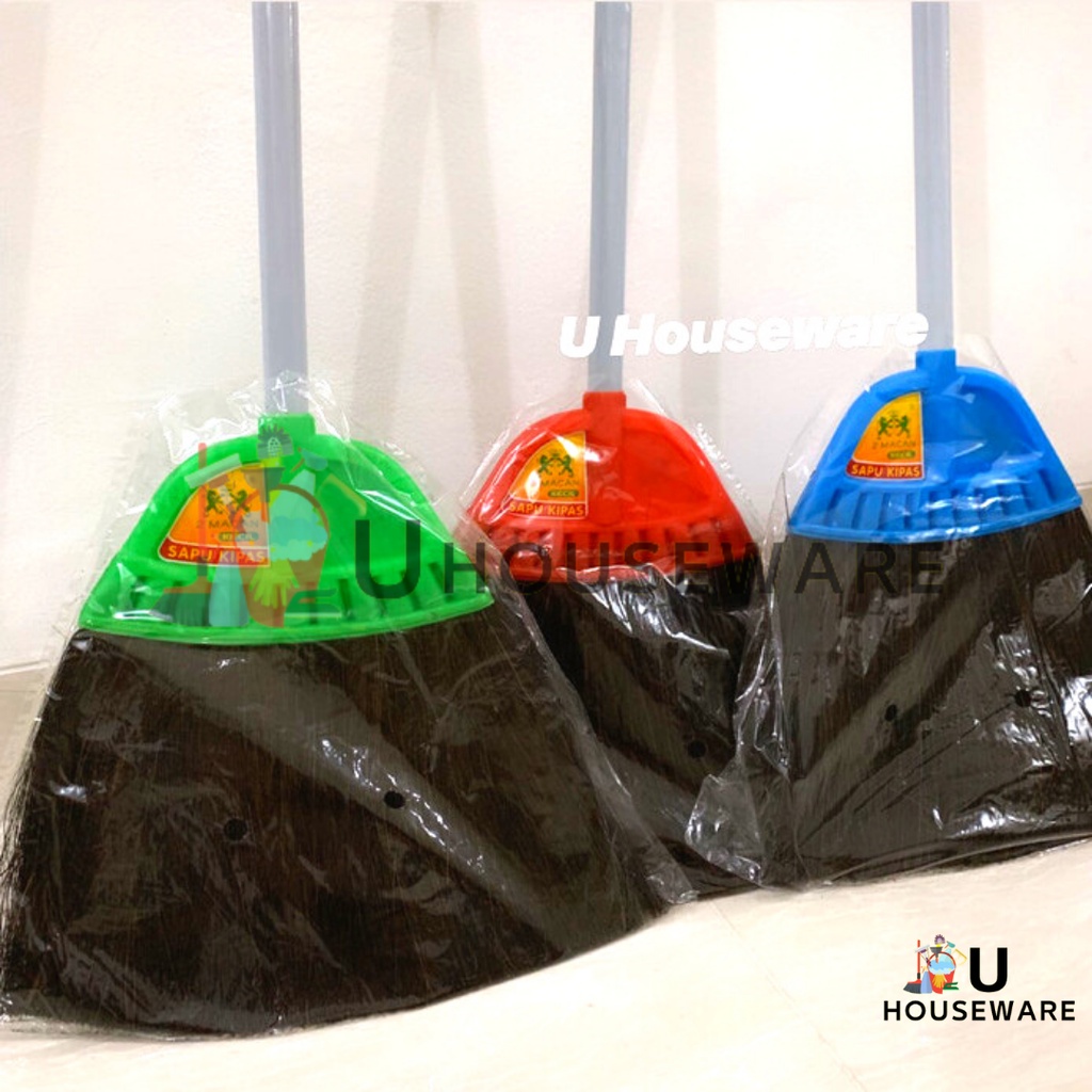 REFILL SAJA - Sapu kipas 2 macan - KECIL / Sapu Ijuk Lantai