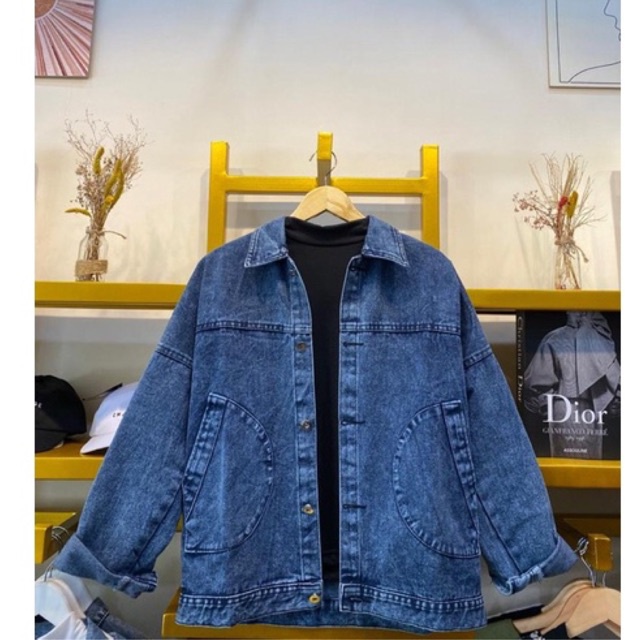 Jaket Jeans Oversize // jaket oversize xxl butikzarv.id