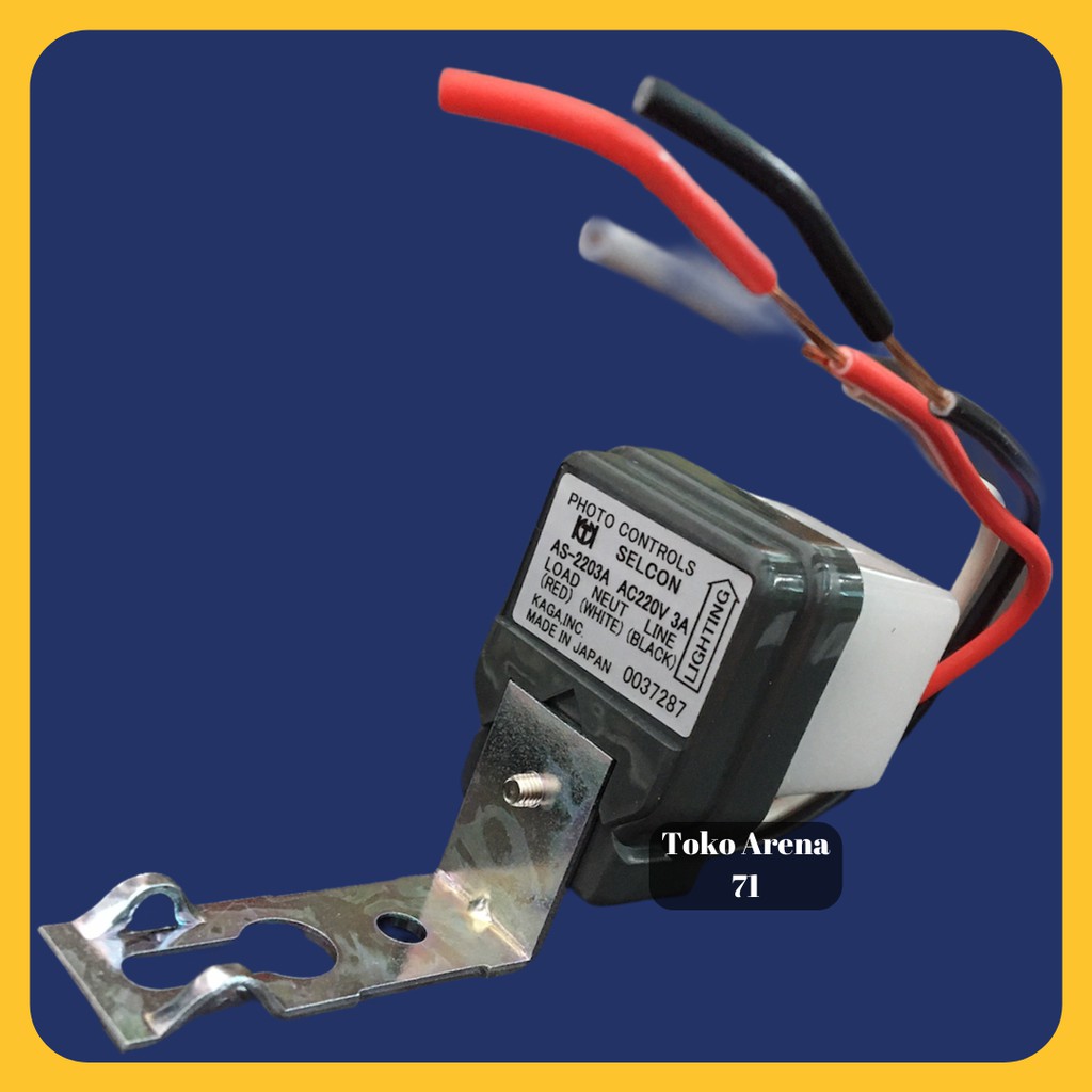 Photocell Fotocell Photo Cell Sensor Cahaya Selcon Photo Controls Selcon 3A