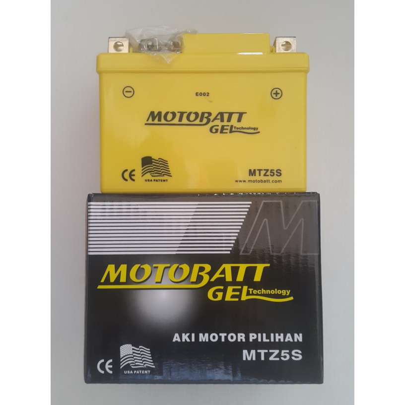 Aki motor HONDA  motobatt MTZ5S accu kering gel motor vario110 ORIGINAL