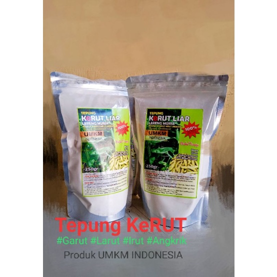 Tepung Kerut/Garut/Larut/Irut