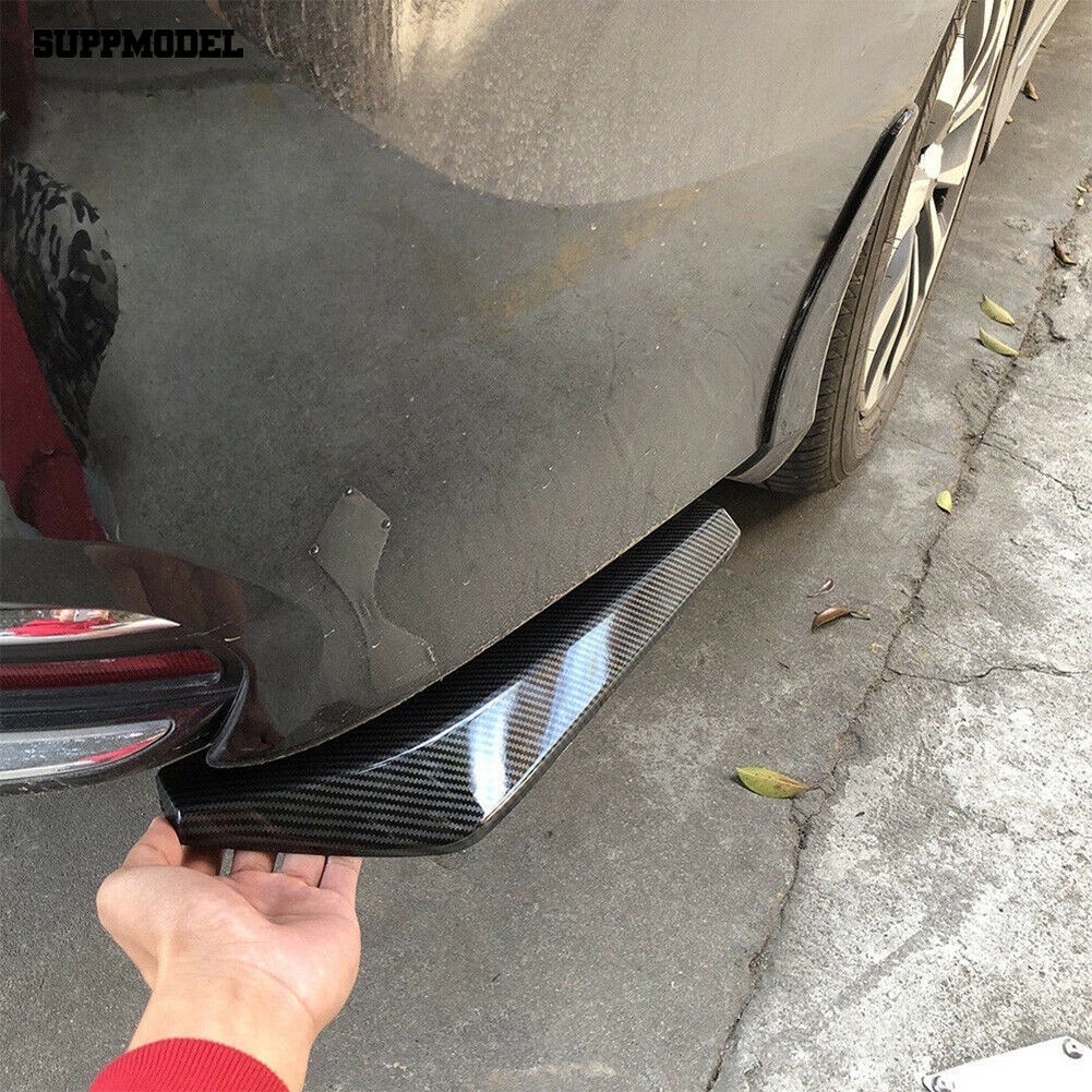 2Pcs Pelindung Bumper Belakang Mobil Universal