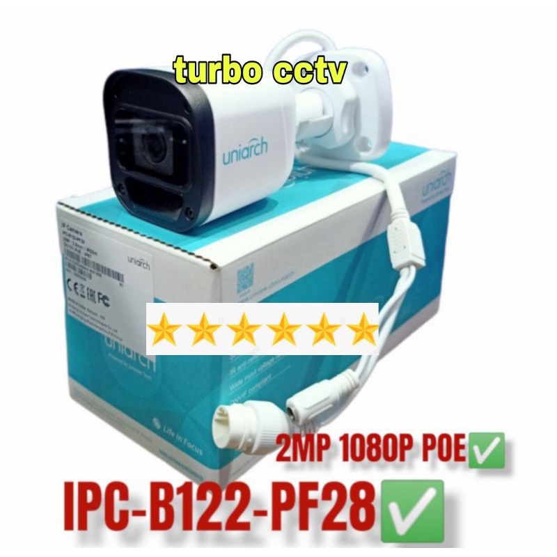 UNIARCH IPC-B122-PF28 / IP CAMERA UNIARCH 1080P IPC-B122 ORIGINAL