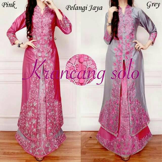 Kebaya kerancang solo ori pelangi jaya