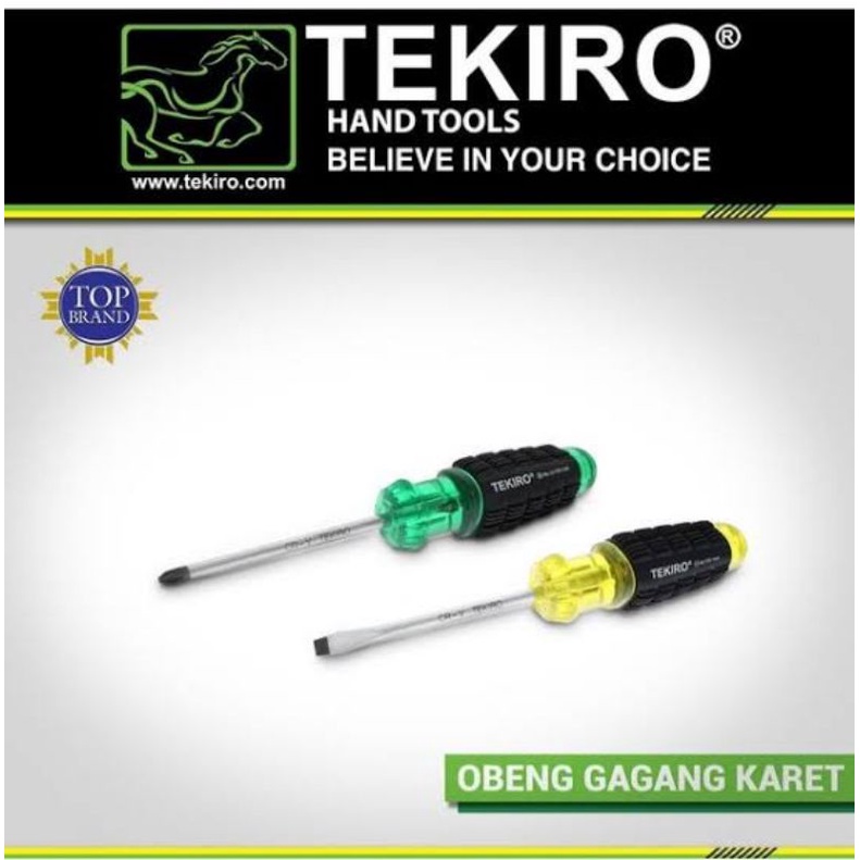 OBENG GAGANG KARET TEKIRO + -