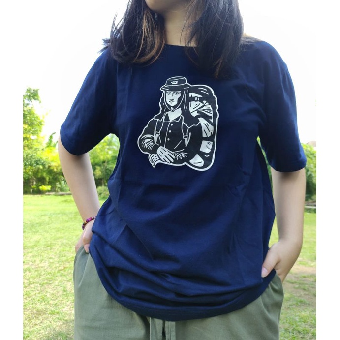BAJU KAOS PENDAKI GUNUNG INDONESIA PAKAIAN PRIA | MONALISA
