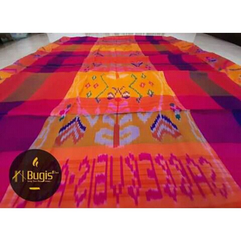 Sarung Bugis Asli No 1 Original Sutra