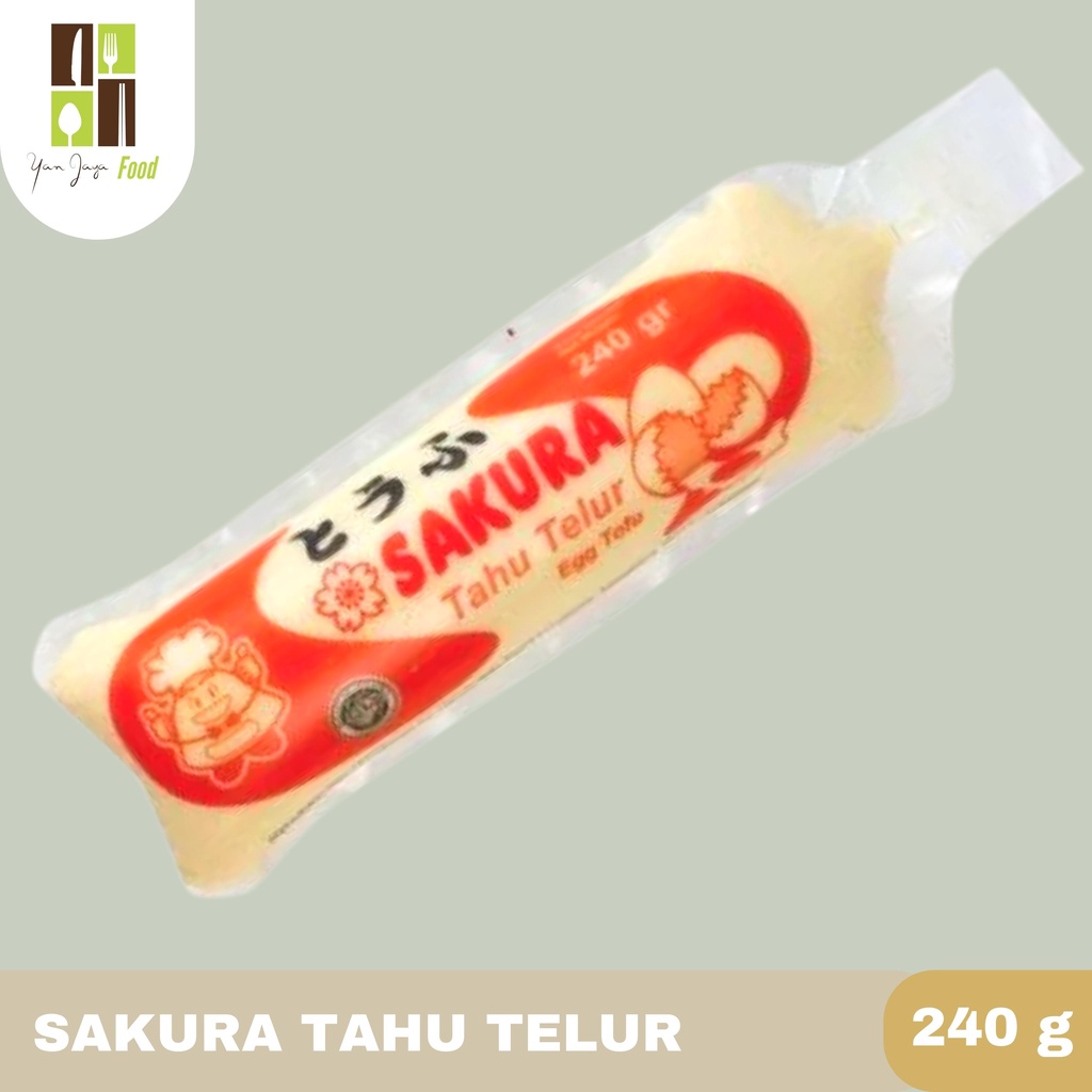 SAKURA TAHU / TOFU UDANG 140GR , REGULER / TELUR 240GRTELUR 160G