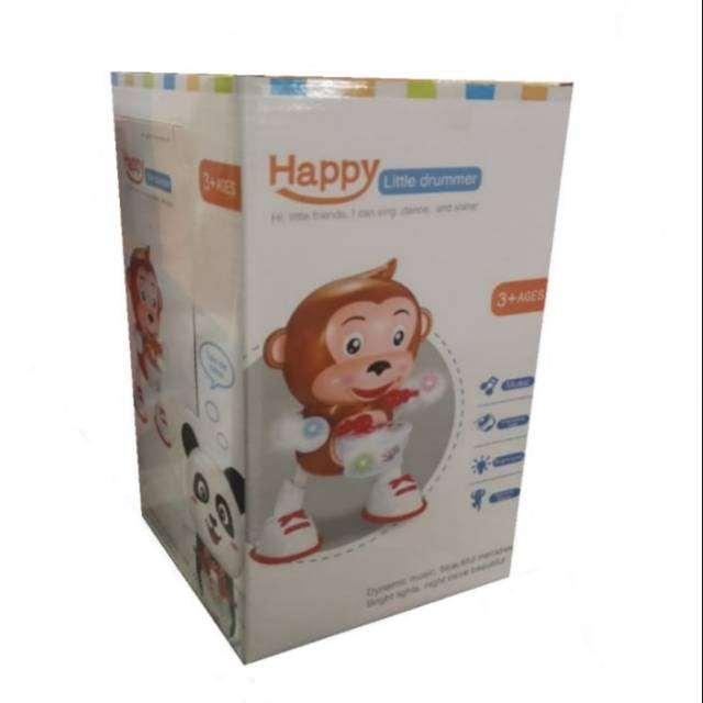 Mainan anak Monyet drum