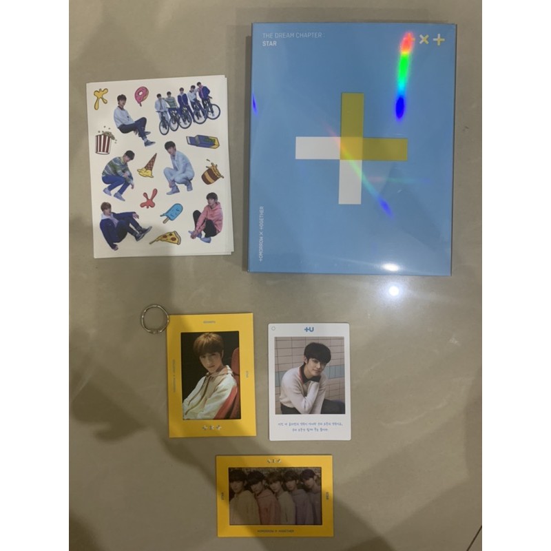 Album TXT The Dream Chapter : STAR Unsealed + Photocard Official Beomgyu & Yeonjun
