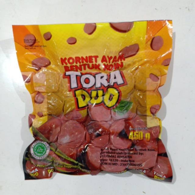 

Kornet Coin Tora Duo 450 gr