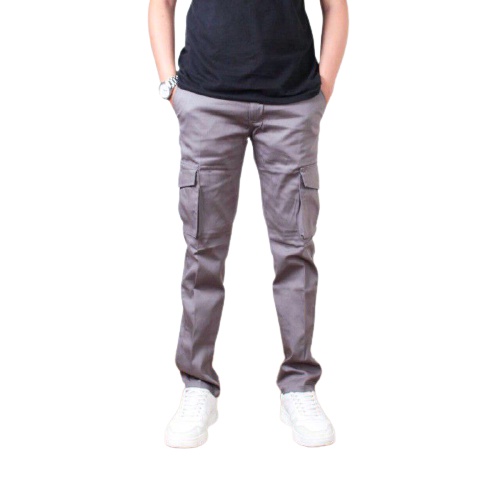 Celana Cargo Panjang Auf.co Warna Greenarmy bahan Kualitas Premium Grade A