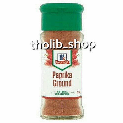 

mc cormick paprika hungarian stayle (paprika ground) 30gr btl