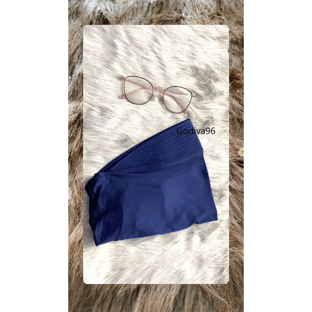 Godiva96 - JILBAB VOLLY SPORT OLAHRAGA / HIJAB INSTAN SPORT / OLAH RAGA MEDAN-VOLLY. Navy